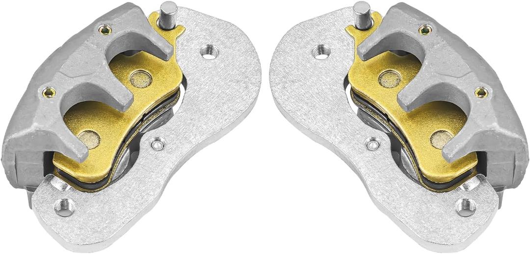 705601889 705601890 Rear Brake Calipers & Sintered Pads Compatible with Can Am 2017-2023 Defender Max/Pro/6x6 Maverick Trail/Sport Commander 1000R/700 Traxter 6x6/Max/Pro