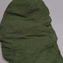 Blissful Diary Muslin Crib Sheets for Girl Boy, Boho Neutral Soft Cotton Baby Sheet for 52''x28'' Standard Crib Mattress, 2 Pack(Monstera&Dark Green)