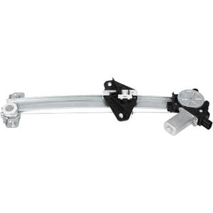 FINDAUTO Power Window Regulator fit for 2007 2008 2009 2010 2011 for Honda CR-V W/Motor Rear Left Side (OE748-162)