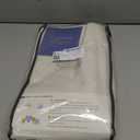 100% Blackout Shield Linen Blackout Curtains for Bedroom 96 Inches Long, Back Tab/Rod Pocket Living Room Drapes, Thermal Insulated Blackout Curtains 2 Panels Set, 50" W x 96" L,Cream