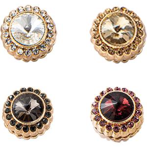 4Pcs Strong Hijab Magnets, Big Magnets for Muslim Scarf, Hijab Magnetic Pins, Magnetic Buttons for Clothing, Rhinestone Hijab Magnet for Women Girls Scarf Niqab