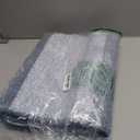 Kitinjoy Indoor Outdoor Door Mat, 40x32 Non-Slip Absorbent Dirt Trapper, Low-Profile Washable Inside Entrance Front Floor Mat, Sturdy Soft Entry Doormats for Entryway, Light Blue