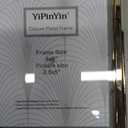YiPinYin 4x6'' Gold Floating Frame Set of 2, For Photo Sizes (2x3'', 3.5x 5''), Plated Metal Frames for Tabletop/Shelf Display, Wedding, Christmas,Birthady, Home or Office Decoration Frames Silver.