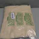 YoungsTex Linen Semi Sheer Curtains 84 Inch Length - Light Filtering Drapes with Back Tab Rod Pocket Lightweight for Bedroom Living Room Window, Chamapgne, 2 Panels, 52 X 84 Inch (Champagne)