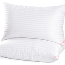 EIUE Hotel Collection Bed Pillows for Sleeping 2 Pack King Size，Pillows for Side and Back Sleepers,Super Soft Down Alternative Microfiber Filled Pillows,20 x 36 Inches 