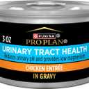Purina Pro Plan Urinary Tract Health Chicken Entree in Gravy Cat Food - (Pack of 24) 3 oz. Pull-Top Cans, EXP: April 2028