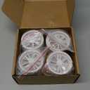 Shower Water Filter, 36-Stage High Output Filtered Shower Head, Shower Head Filter for Hard Water for Hard Water, Removes Chlorine, Fluoride (36 Stage Shower Filter Replacement White)