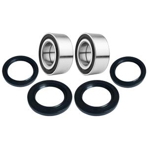 Front Wheel Bearings for Honda FourTrax 300 Rancher 350 400 420 for 4x4 Only,2007-2014 Honda Rancher TRX420/04-07 TRX400/00-06 TRX350FE/FM,ID30mm x OD50mm x W20mm,Replace# 91051-HC5-003 91209-HN2-003