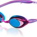 Speedo Women's Swim Goggles Mirrored Vanquisher 2.0 (Purple Dream)