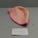 Wool Sauna Hat for Women Pink Bath Hat High Temperature Resistant Water Absorbent Natural Wool Sauna Cap Comfortable Spa Accessory