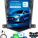 4G+64G Android 15 Car Stereo for Chevrolet Chevy Cruze 2009-2015 with Wireless Carplay Android Auto, 9 Inch 1280 * 720 Touch Screen GPS/WiFi/Bluetooth 5.0/ FM/32EQ/ SWC/Backup Camera