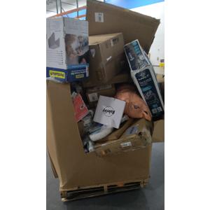 Pallet of salvage items