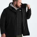 THE NORTH FACE Men's Carto Mono Triclimate Hooded Jacket Insulated Winter Coat Wind & Water Resistant XXL
