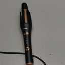 Automatic Curling Iron Beach Waves Curling Wand, Portable Hair Curler3 Temperatures Fast Heating, 2-Way Rotation, Anti-Scald, Anti-Tangle Rotating 30 Million Ionic Ceramic Coating (Black)