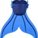 DNFUN Mermaid Fin,Adjustable Mermaid Swim Fin for Swimming Training Girl , Kid Monofin, One Size