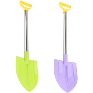 HANABASS 2Pcs Beach Shovel Creative Sand Playthings for Outdoor Fun Shovels Random Colors for Gardening and Summer Activities Random Color