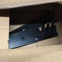 ILONPA 48" Mower Mulching Blades for Toro 103-2527 Ferris 5020843 1520843 Ariens 00273000 04919100 04920600 Bobcat 03239 Exmark 1520843 1-323515 1-403026 Snapper 03239 Zoom 2348 48" Mower Decks, Black