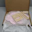 for Tonies Box Organizer Tonie Storage Shelf Wall Mounted, Magnetic Floating Shelves for Toniebox 1/2 Player Tonies Figures Characters, Display Collection 20~30 Characters (Cloud - Pink)