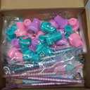 Pajean 144 Pcs Mermaid Party Favors for Goodie Gift Bags Mermaid Theme Birthday Decorations Include Mini Notebooks Stickers Pens Stamps Goodie Bag Boys Girls Kids Ocean Party Classroom Prize Supplies