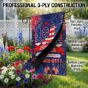 2 x 250 Anniversary USA Garden Flag - 250 Years of Freedom Double Sided 3-Ply American Patriotic Flags 1776-2026, UV Protection Fade Resistant 12x18 Inch Yard Flag Commemorative Merchandise for Outdoor Celebration