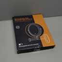 FASCINATE Upgraded Wall Mounted Makeup Mirror with Lights, Super Large Double Sided 1X/10X Magnifying Mirror for Bathroom, 360 Swivel Extendable Plug Touch Sensor Vanity Mirror (Sliver)