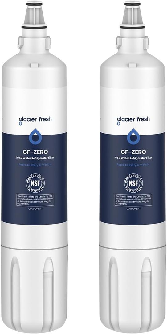 GLACIER FRESH Water Filter Replacement for Sub-Zero 4204490, 4290510, 9030868 Refrigerator Water Filter, 2 Pack