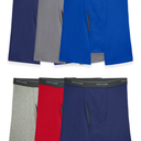 Fruit of the Loom Men's Coolzone Boxer Briefs,6 Pack - Assorted Colors, L