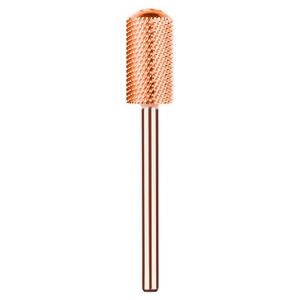 Kiara Sky Large Smooth Top Medium Drill Bit | Carbide Bit with X Cut Design | for Beyond Pro Drill | ROSE GOLD and BLACK, 2 Pack