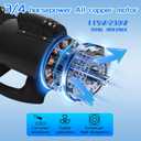 PB4-60 Booster Pump,Compatible with Polaris 180,280,380,480,3900 Pressure Side Pool Cleaners,Replace for Polaris PB460 Pool Booster Pump,3/4 HP 60-Hertz Motor,115V/230V,with Hose And Fittings