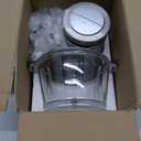 Kitchen in the box Mini Food Processors, 400W Powerful Mini Meat Grinder & Food Chopper, Electric Vegetable Chopper with One 3 Cup Bowl & S Blades for Meat/ Fish/ Vegetable/ Baby Food, 3cup(1bowl)