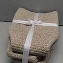3-Pack Small Storage Baskets for Organizing | Woven Shelf Toy Basket | Rope Baskets for Gifts Empty | Closet Organizer Bins with Handles | Cube Decorative Box | 11.87.85.1 | Mixed brown