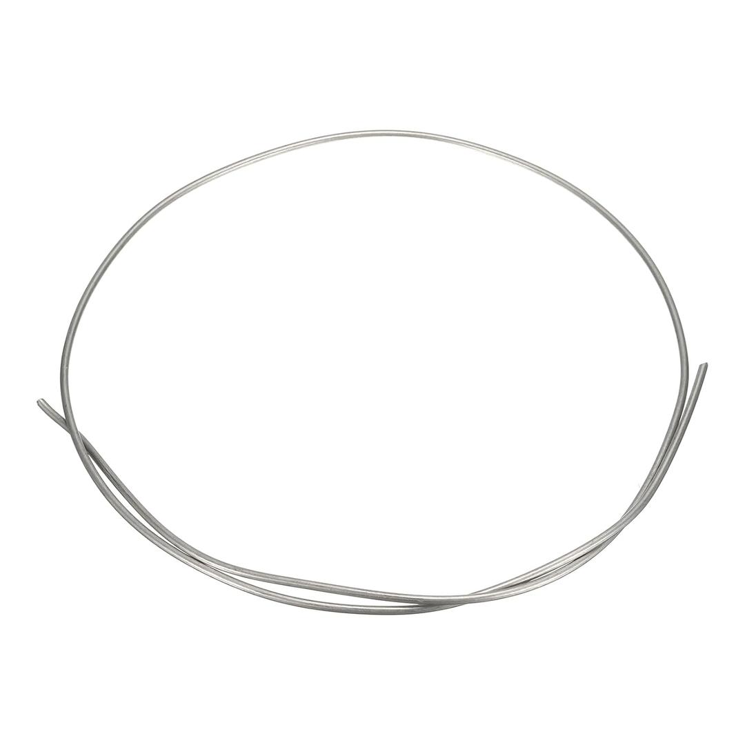 MECCANIXITY 9 Gauge Nichrome 80 Cr20Ni80 Heating Resistance Wire 3.3ft High Temperature for Electronic Components Repairing