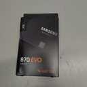 SAMSUNG 870 EVO 4TB 2.5 Inch SATA III Internal SSD (MZ-77E4T0B/AM) , Black