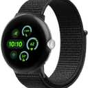 BlackPro Compatible with Google Pixel Watch 4 45mm/3 41mm Band, Adjustable Breathable Sport Strap for Google Pixel 4/3/2/1 Band for Men Women