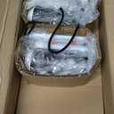 NIORSUN Battery Operated Wall Sconce Set of 2, Black Wireless Rechargeable Wall Lights with 5200mAh Dimmable Detachable Bulbs and Remote, 9 Colors Sconces Wall Decor for Bedroom Living Room Hallway