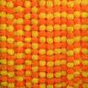5Pcs Marigold Garland for Decoration,5 Feet Artificial Marigold Flowers Diwali Decorations for Home, Orange and Yellow Artificial Marigold Heads for Diwali Party, Indian Weddings, Halloween, Wreath