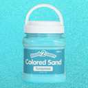 READY 2 LEARN Colored Sand | Turquoise | 2.2 lbs | Play Sand for Kids | Perfect for Arts and Crafts, Sensory Bins, Wedding Decorations and Vase Filler