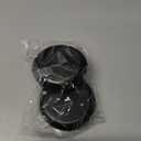 2 Pack Retainer Case, Compatible with Invisalign, Slim Aligner Case with Removal Tool, Aligner Seaters & Brush, Pocket Size Secure Magnetic Closure for Travel - Black