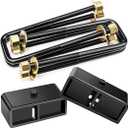 HHCSOP 1" Rear Lift Block Kit for Tacoma/Tundra, 2 inch Rear Leveling Lift Kits Compatible with 1995-2023 Toyota Tacoma Tundra 2WD 4WD