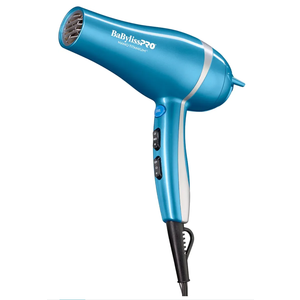 BaBylissPRO Nano Titanium 2000-Watt Blow Dryer with Concentrator Nozzle, Professional Grade Ionic Corded Styling Tool for Hair