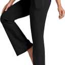 Willit Women's Yoga Pants 27"/29"/31"/33" Flare Leggings Bootcut High Waist Tummy Control Workout Pants with Pockets Small