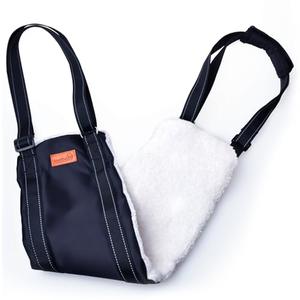 LOOBANI Portable Dog Sling for Back Legs, Hip Support Harness to Help Lift Rear for Canine Aid Old K9 Cruciate Ligament Rehabilitation, L