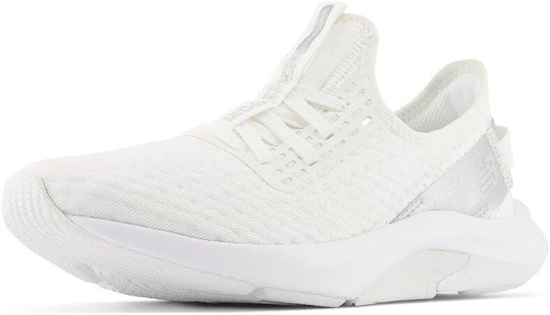 New Balance Women's DynaSoft Nergize Sport V2 Cross Trainer (6.5 Wide, White/White/Quartz Grey), 6.5 Wide