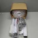 TASALON Professional Facial Steamer Machine on Wheels, Standing Esthetician Steamer with Hot Mist, Facial Be Used for Skin Rejuvenation, Steamer for Facial Used for Spa or Personal Care, White