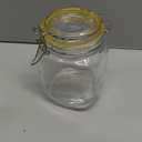 Galashield 32 oz Glass Jars with Lids Food Storage Jars with Airtight Lids Leak Proof Glass Canisters Kitchen Jars