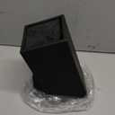 G.a HOMEFAVOR Universal Knife Block, Wood Knife Organizer with Removable Plastic Bristles, Knife Holder for Kitchen Counter, Knife Storage Rack Without Knives, Black