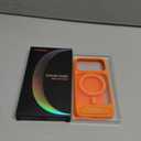 TORRAS Strong Magnetic & Seamless Stand for iPhone 17 Pro Case, Fit for MagSafe, Militray Grade Protection, Built-in Kickstand, Camera Control, Translucent Slim 17 Pro Cover Ostand, Neon Orange