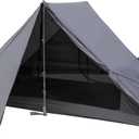 OneTigris HILLRIDGE Backpacking Tent, Waterproof Windproof 2 Person Tent, 20D SIL-Coated Nylon, Single Layer, Ultralight 3 Season Tent for Camping Hiking Canoeing Travel