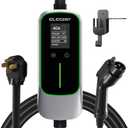 ELEGRP Level 2 EV Charger 40Amp, J1772 Portable Electric Car Charger, 240V NEMA 14-50 Plug, ETL Certified with 25FT Extension Cable