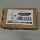 Brass Faucet Diverter Valve with Aerator, Faucet Adapter for Sink Hose Attachment, 3 Way Faucet Splitter with Male Thread Adapter, Faucet Connector for Bathroom/Kitchen(Chrome)